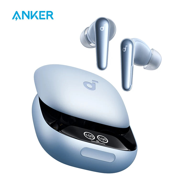Soundcore by Anker Liberty 4 Pro Noise Cancelling Wireless Earbuds Earphone Bluetooth Wireless Bluetooth Earphones Headphones