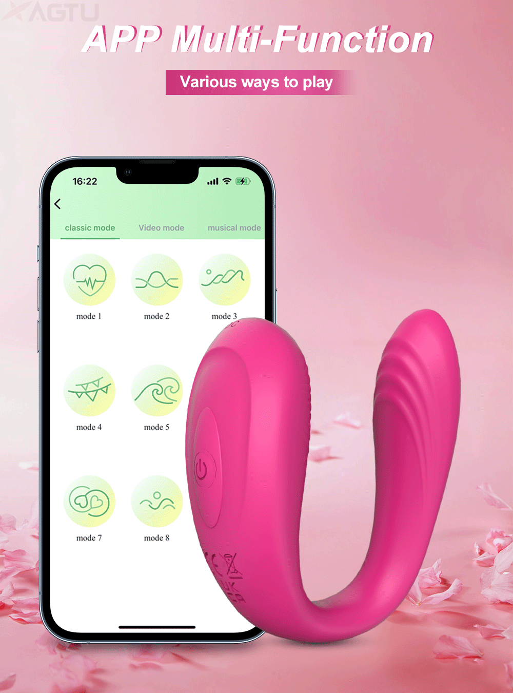 Xbonp Powerful Remote Control Vibrator Adult Sex G Spot Sexy Toys Female Clitoris Stimulator Dildo for Couples Women Panties