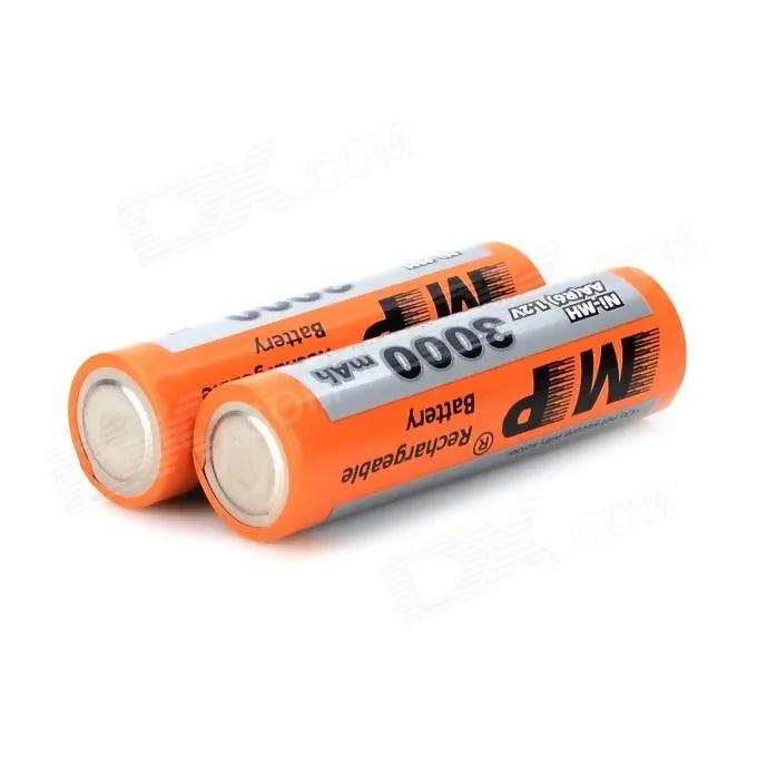 MP® AA Batteries Rechargeable NiMH 2300mAh Everyday Battery