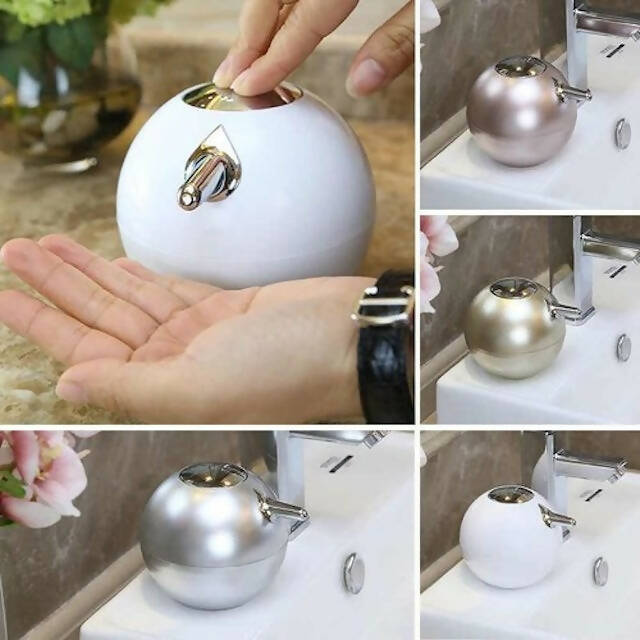Elegant Top Press Soap Pot Dispenser, 380ml Capacity