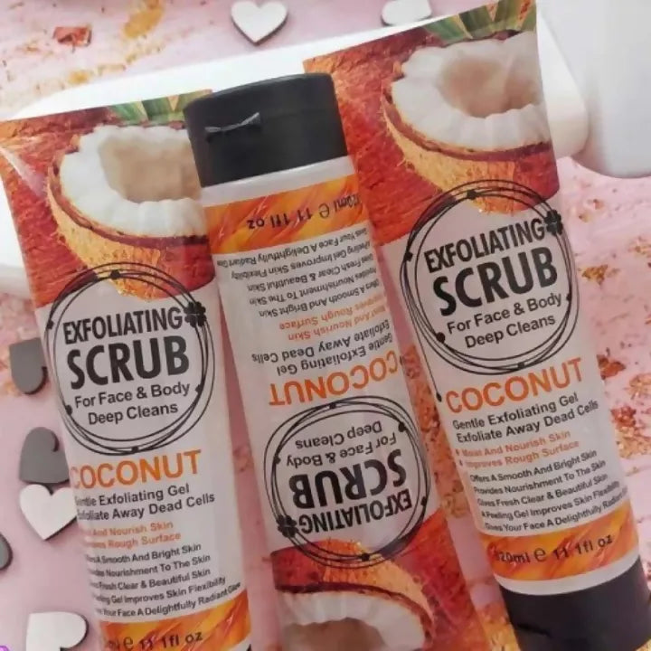 Fruit of the Wokali Coconut Exfoliating Scrub