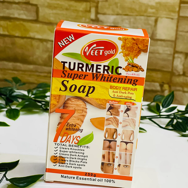 Veet Gold Tumeric Soap