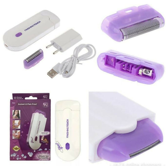 Electric Face & Body Painless Hair Remover – Rechargeable Precision Shaver