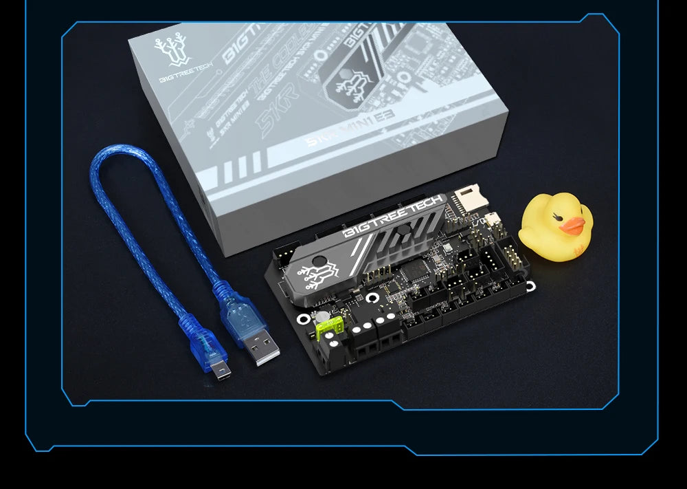 BIGTREETECH 3D Printer Motherboard SKR Mini E3 V3.0 + TFT35 E3 V3.0 Screen Onboard TMC2209 for Ender 3 Pro CR10 3d Control Board