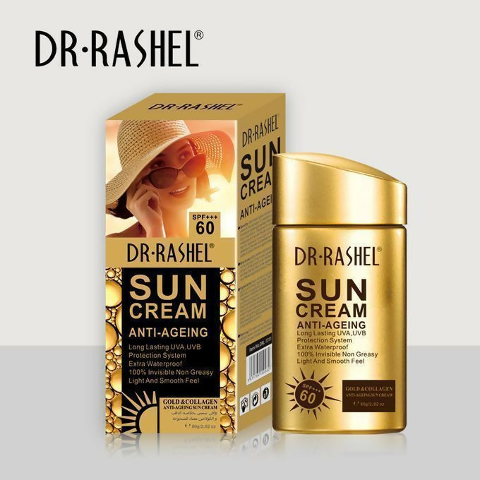Dr. Rashel Sun Cream Anti-aging Long Lasting UVA, Gold & Collagen