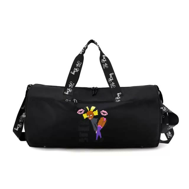Classic sports bag for basketball, handball, football, gum