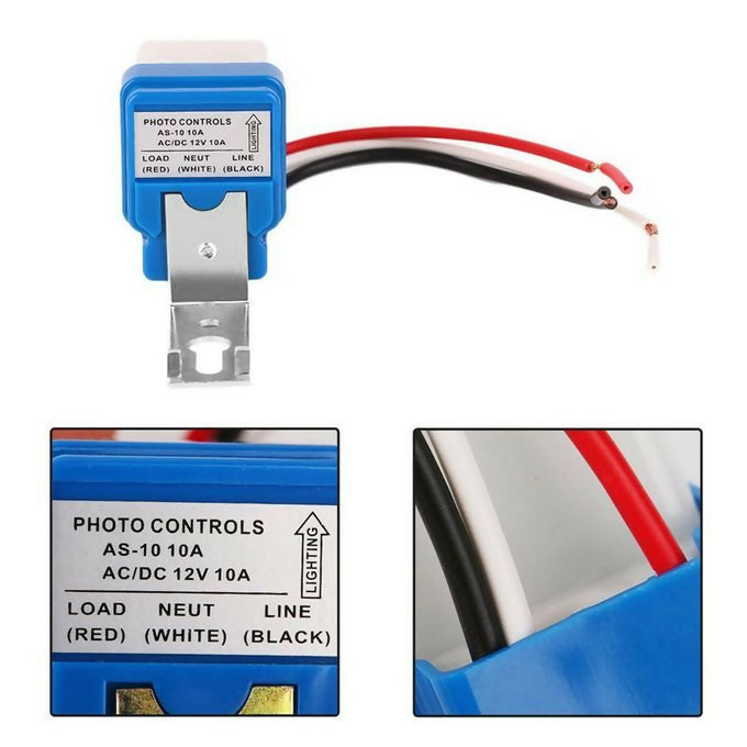 Light Control Switch Automatic Photocell Sensor Street AC