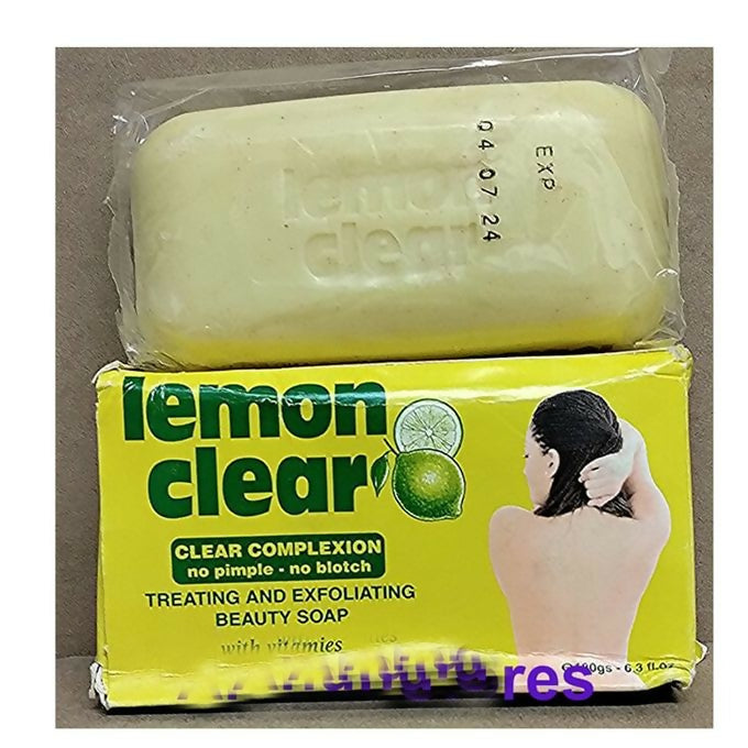 Lemon Clear Clear Complexion No Pimple No Blotch Clearing Beauty Soap