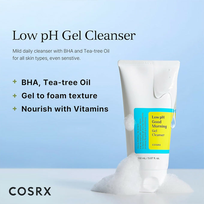 Cosrx Low PH Good Morning Gel Cleanser