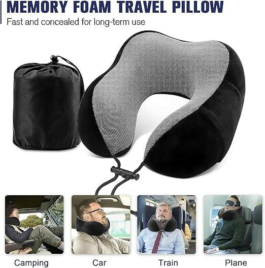 Neck Pillow / Travel Pillow with Bag