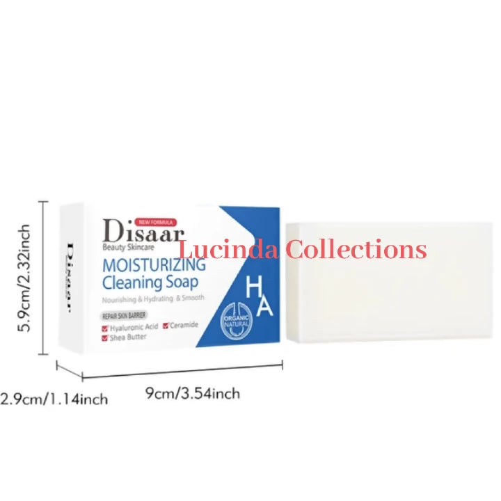 Hyaluronic Acid Moisturizing Cleansing Soap Shea Butter - Disaar