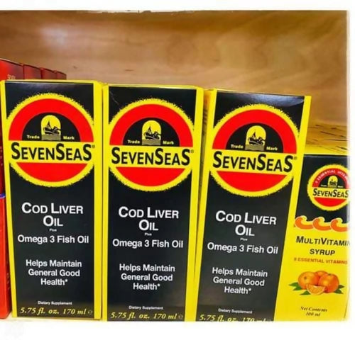 Seven Seas Cod Liver Oil 100ml