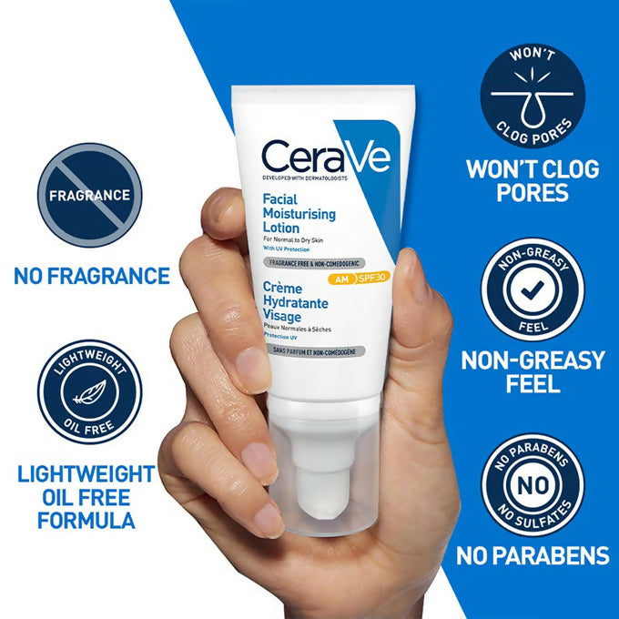 Cerave AM Facial Moist Lotion SPF25 52ML