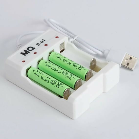 Mq Rechargeable Battery Quick Charge Adapter USB