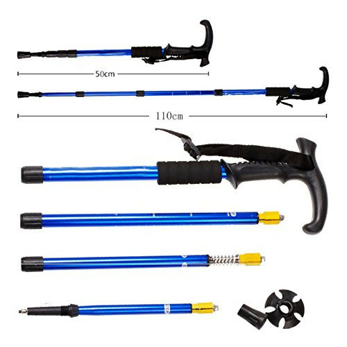 Anti Shock Trekking Pole 1 piece-Reduces impact on joints
