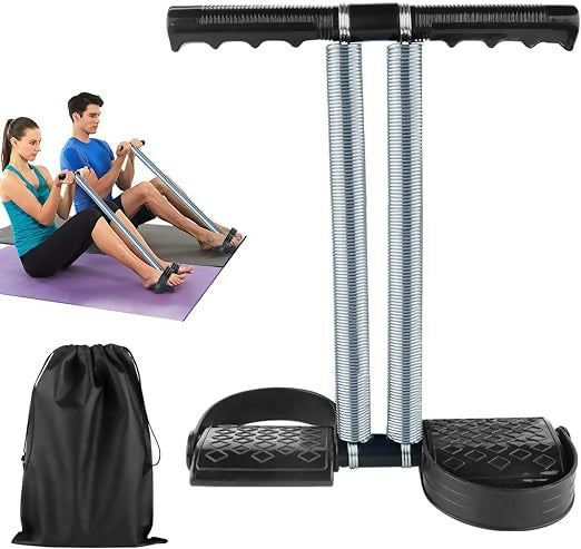 Double spring tummy trimmer