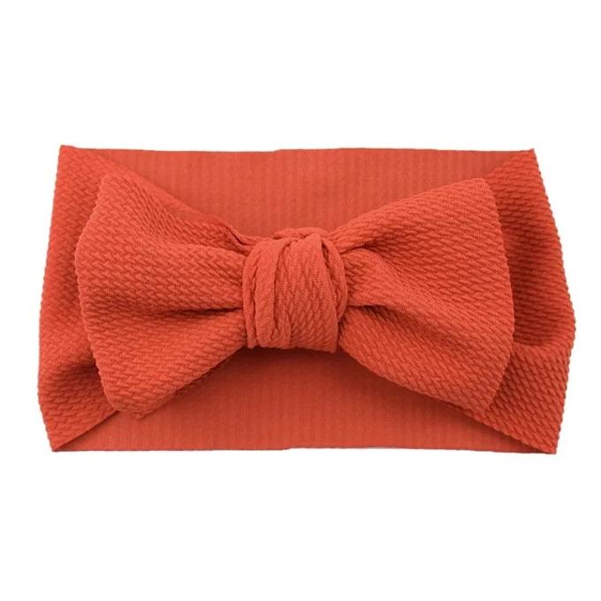 Baby Head Wrap Headband Bow Band Newborn Kids Stretch Turban Knot