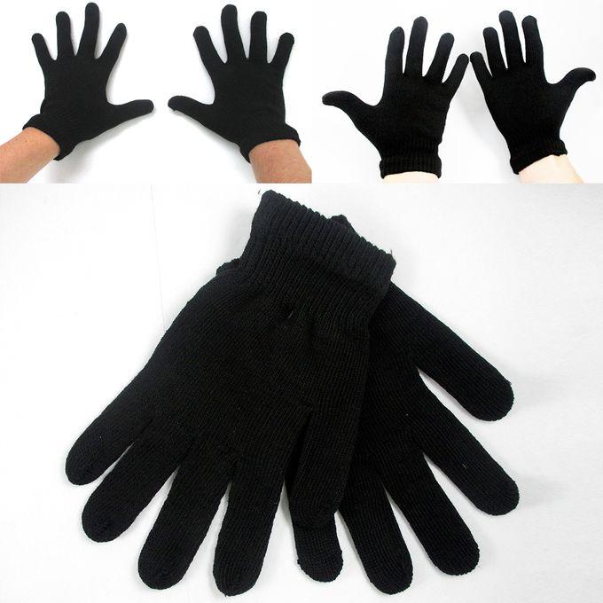 Black Unisex Hand Gloves