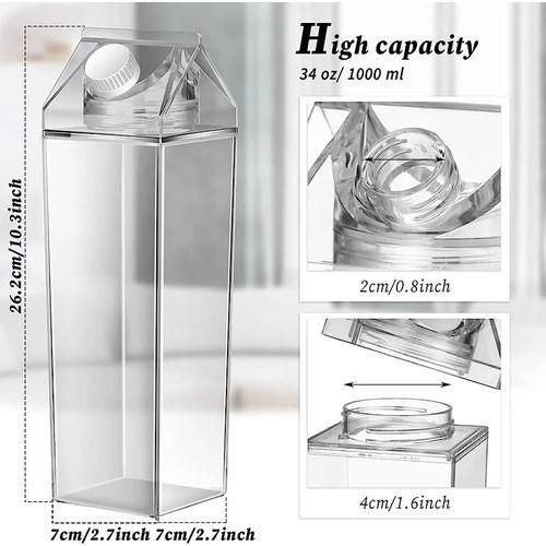 1L acrylic fridge bottle
