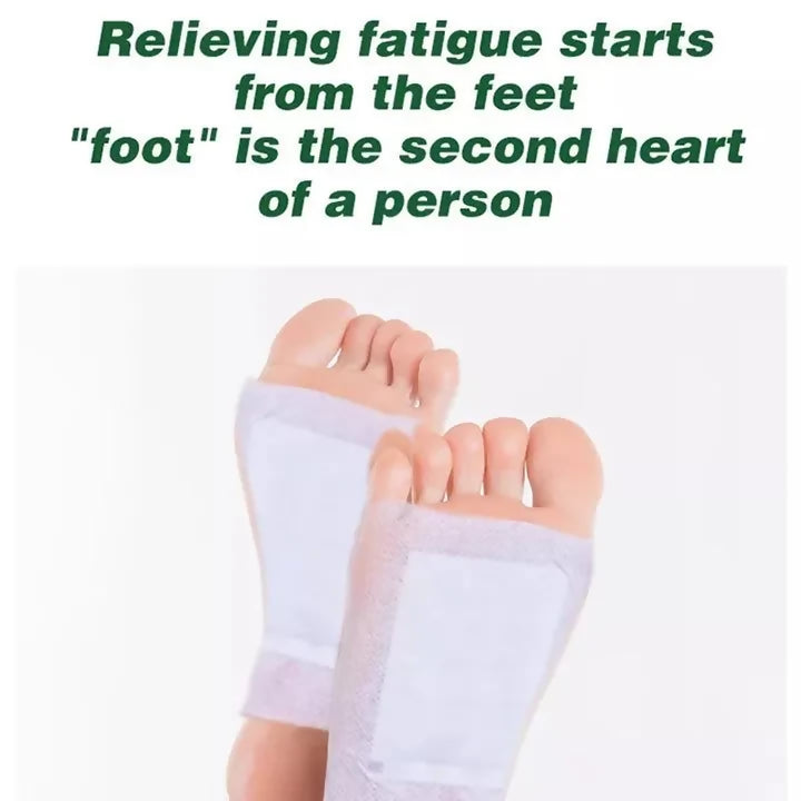 Wins Town Herbal Detox Foot Patch (30 patches per pack) | Cleansing Detox Pads