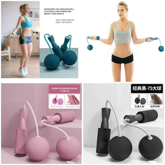 Cordless Skipping Rope - Versatile, Comfortable, and Portable Skipping Solution for All Ages and Spaces