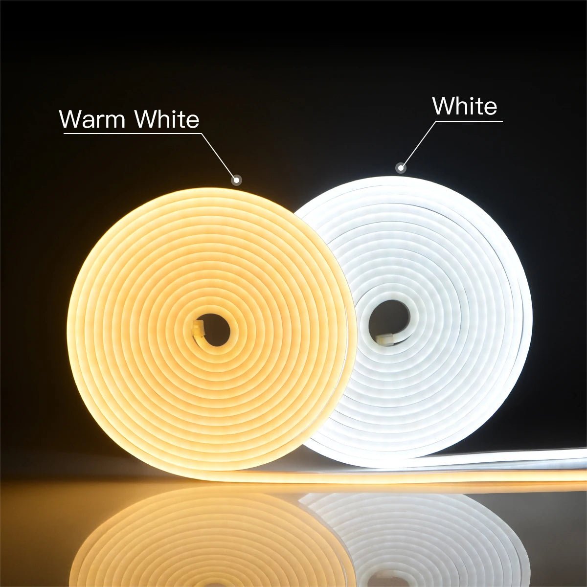 DC12V Neon Light LED Strip RF Remote Controller SMD 2835 120LEDs/M Flexible Rope Neon Tape Lamp Waterproof For Home Room Decor -