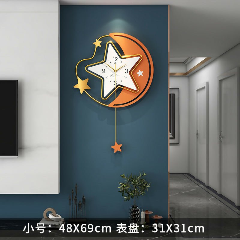 Decorative wall clock. -