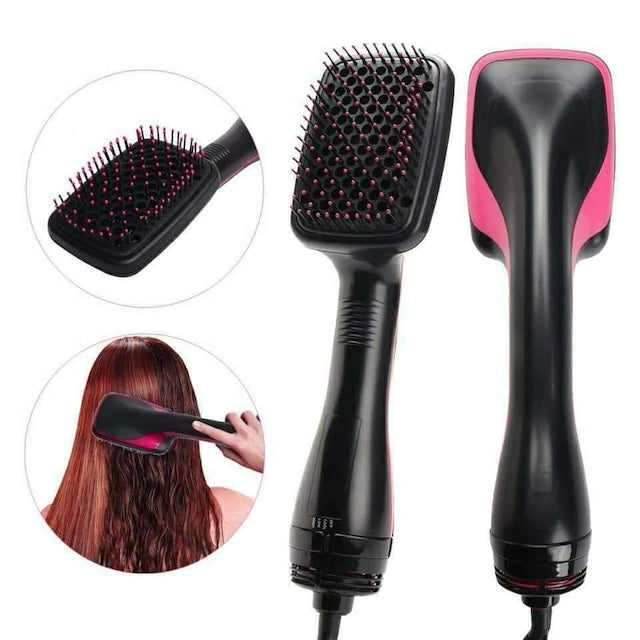 Electric Hair Straightener Hair Dryer Brush One Step Hair Blower Brush Electric Hot Air Brush Blow Dryer Comb Hairdryer Hairbrush