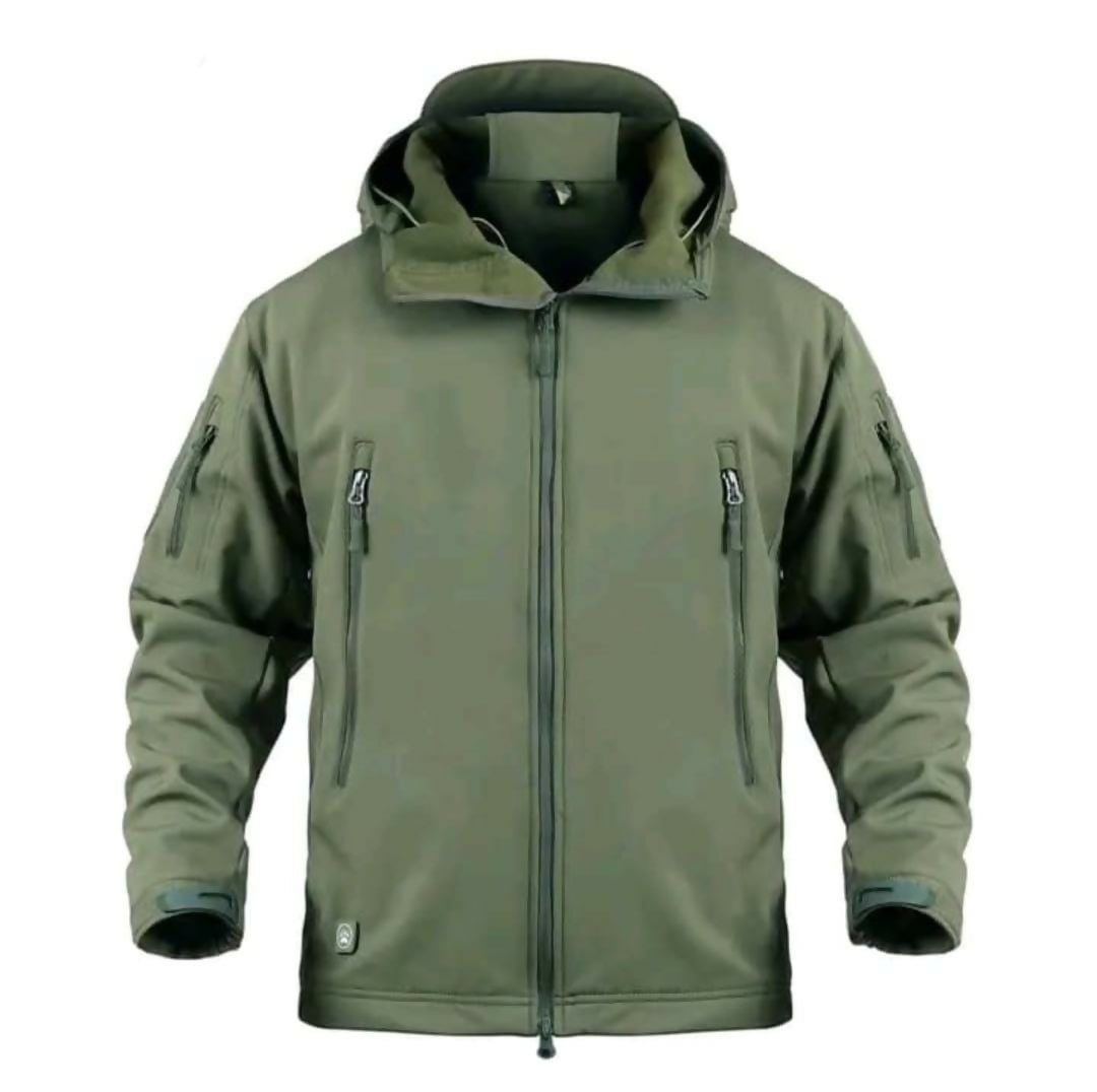 G8 Soft Shell Tactical Jacket Coat Military Fleece Hooded