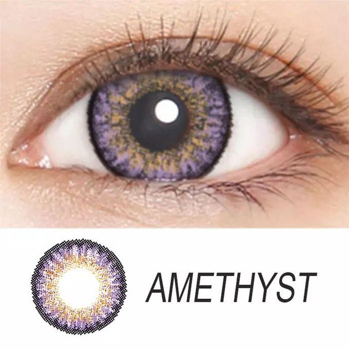 Fresh young Brilliant Blue Soft Contact Lens, Amethyst Soft Contact Lens, Turquoise Soft Contact Lens, Gray Soft Contact Lens (Free Case for all Soft Contact Lens)