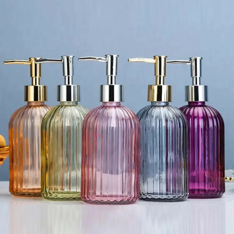 Glass Soap Dispenser 420ml