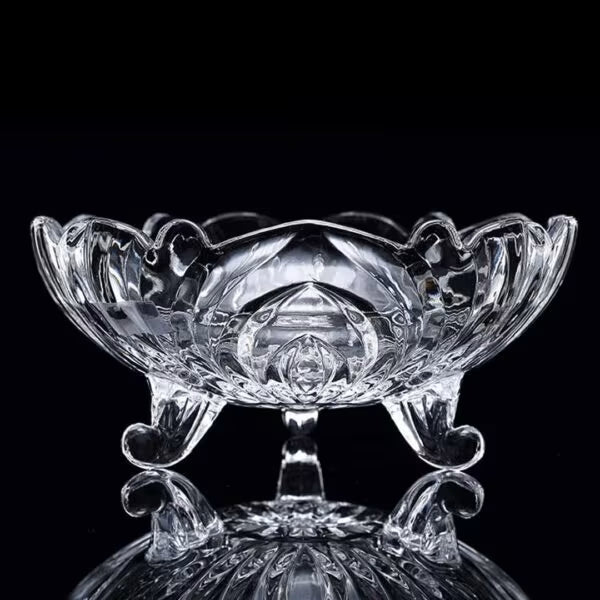 Decorative Glass Bowl 24.5cm