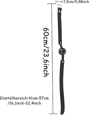 Breathable Bondage Ball Gag BDSM S+M Fetish Mouth