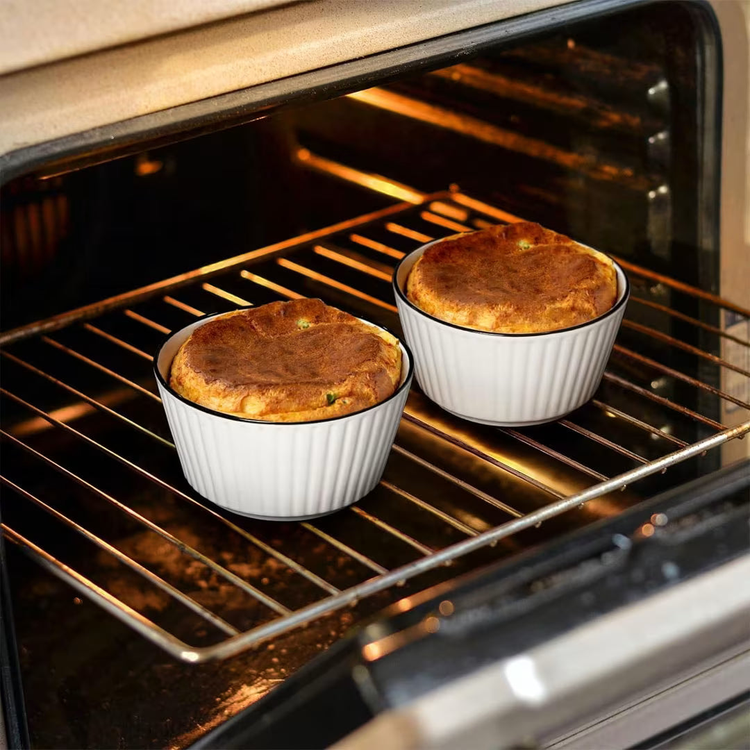 5pc Ceramic Bake & Serve Bowl Set