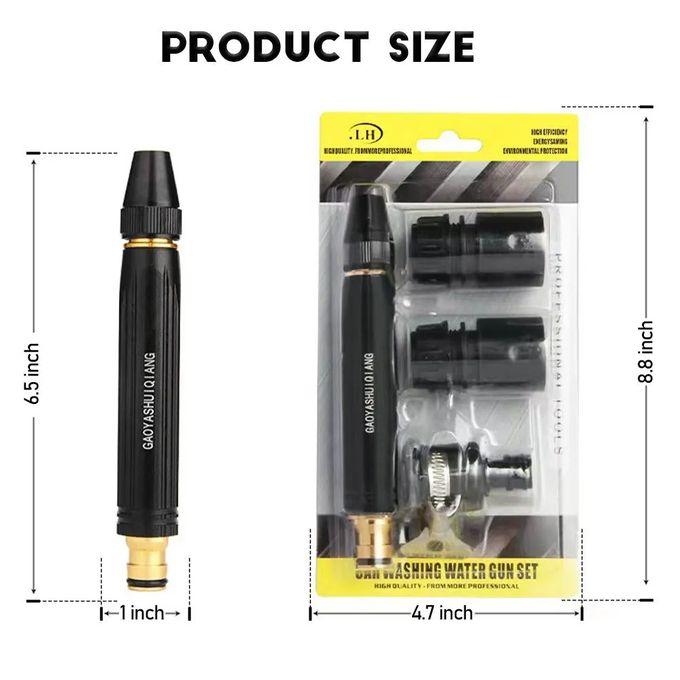 High Pressure Car Wash Adjustable Water Gun Straight Nozzle Connector Sprinkler For Lawn Garden