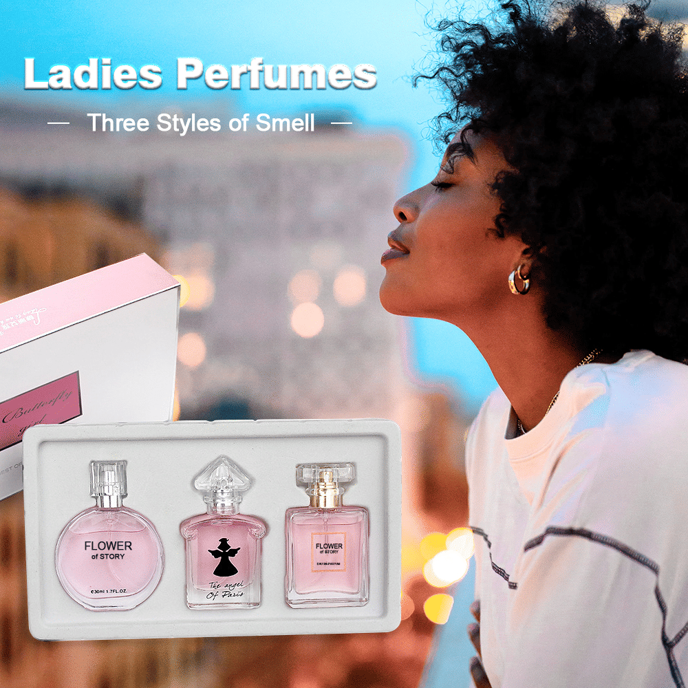 Generic 30ml 3-Piece Ladies Eau De Parfum Floral Fragrance Set