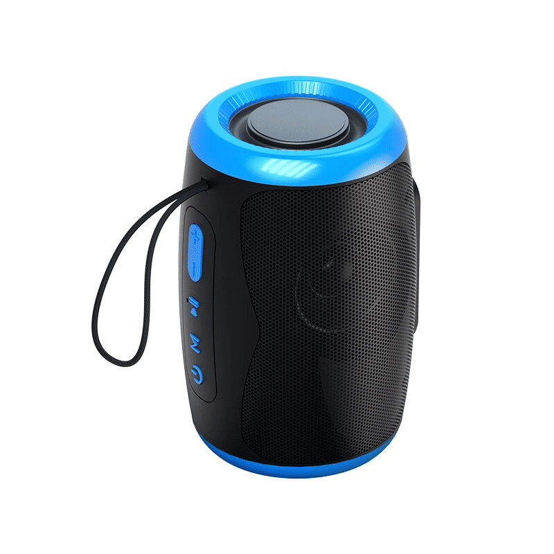 Portable TWS Bluetooth Speaker: Long-Life Battery, Powerful Stereo Sound, Compact Design
