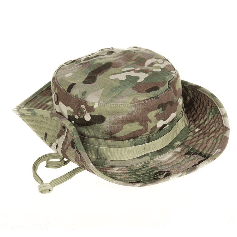 Premium Outdoor Camouflage Bucket Hat - Wide Brim Sun Protection Fishing