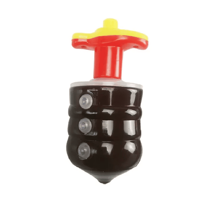 Laser Gyroscope Nostalgic Toy with Music and Automatic Rotation