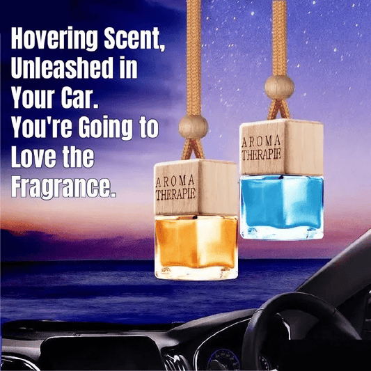 Car Hanging Perfume Air Freshener Pendant 4-Piece Set