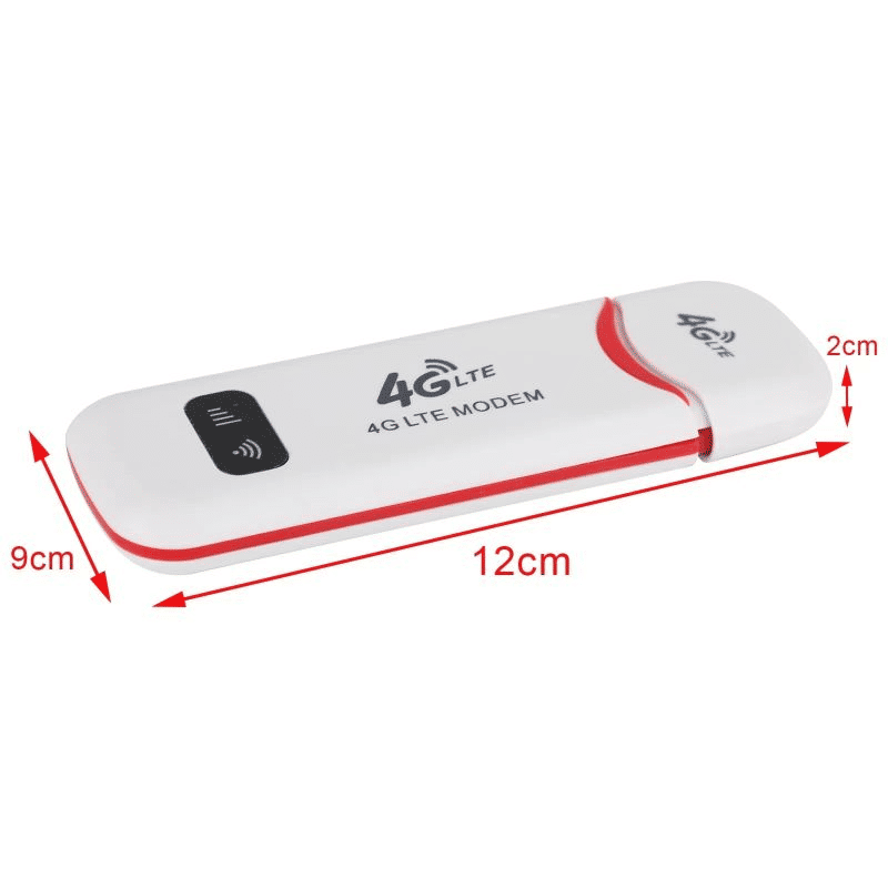 Portable 4G LTE Wireless USB WiFi Dongle - 150Mbps Mobile Broadband Hotspot