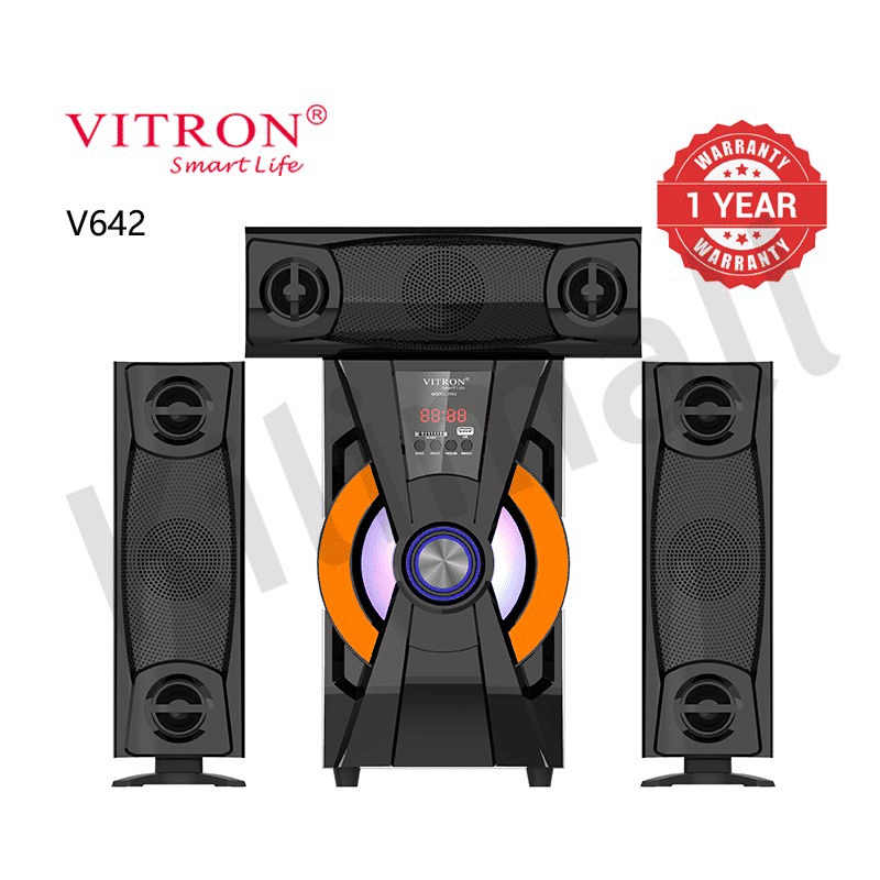 Vitron 3.1CH V642 X-Bass Home Theatre System Bluetooth USB SD MP3 FM Radio 10000W