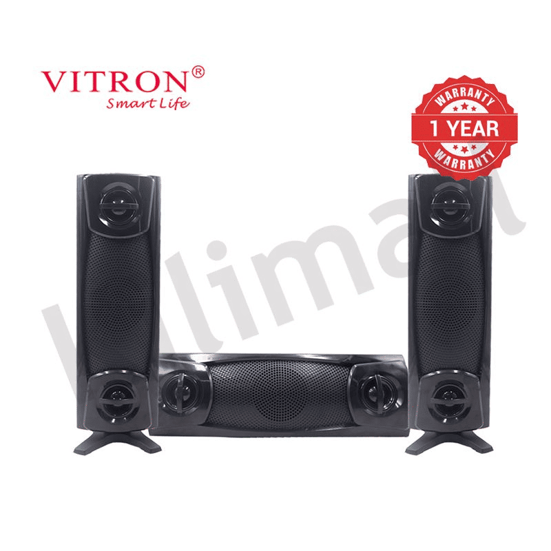 Vitron 3.1CH V642 X-Bass Home Theatre System Bluetooth USB SD MP3 FM Radio 10000W