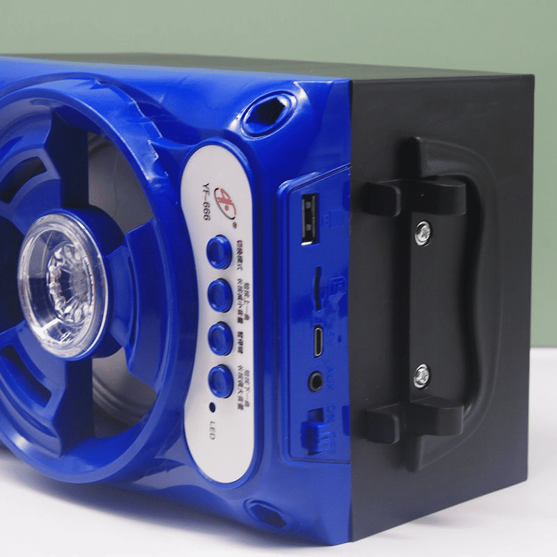 Portable Square Dance B16 Bluetooth Speaker with TF Card Playback