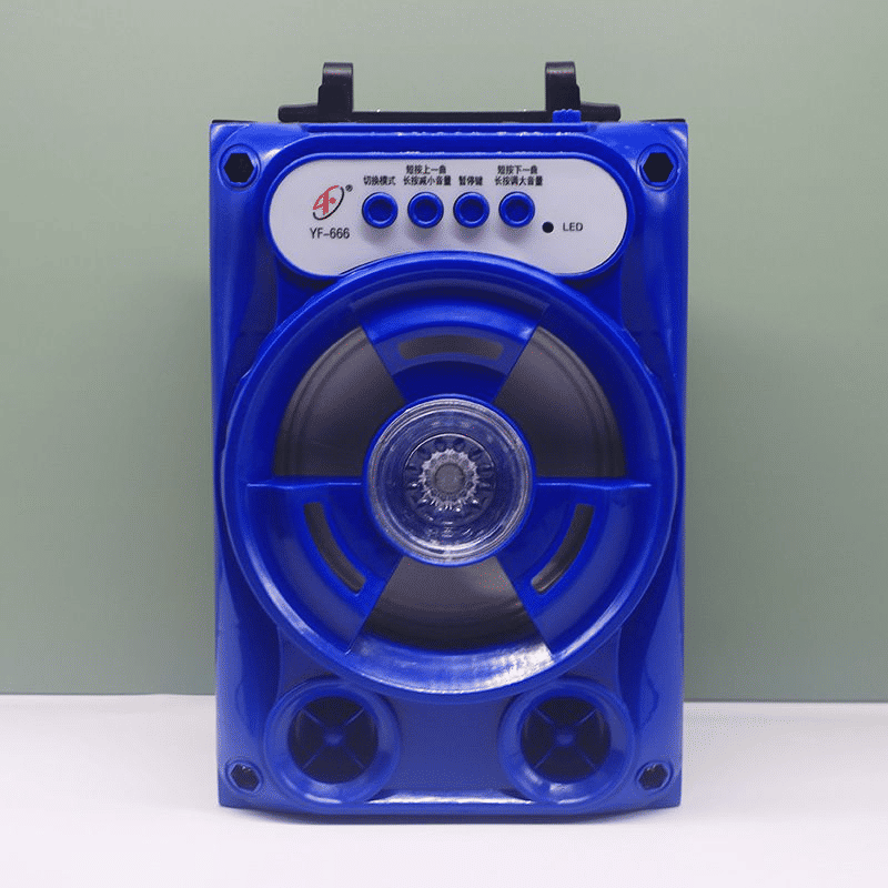 Portable Square Dance B16 Bluetooth Speaker with TF Card Playback