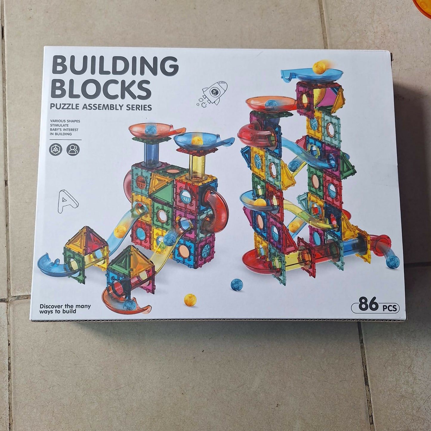 Building blocks 86pcs