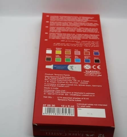 FC Acrylic Colours CS 12s X 9ml Tubes 379012