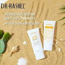 DR RASHEL After Sun Soothing and Cooling Gel Enriched with Aloe Vera and Vitamin E 60g