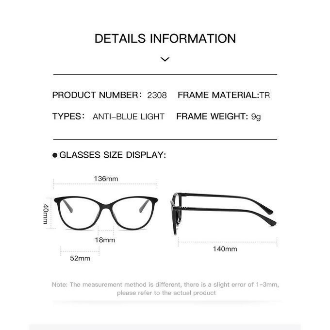 Champagne Stylish Photochromic Glasses