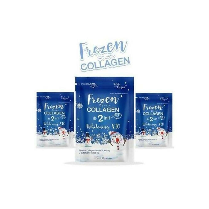 Frozen Collagen Frozen 2 IN 1 Whitening X10